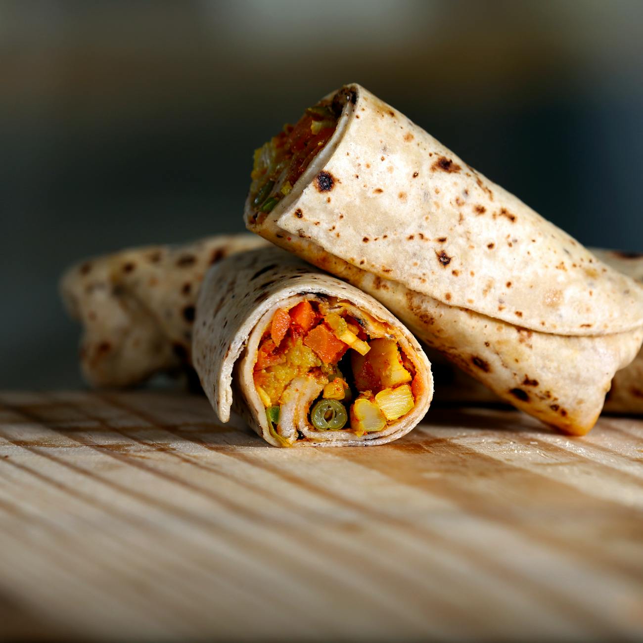close up photo of burrito